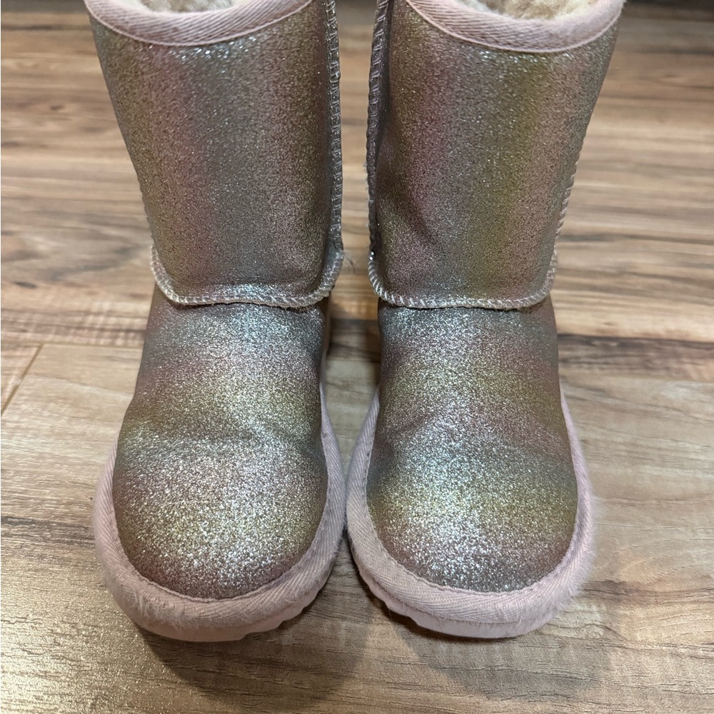UGG Girls Sparkly Multicolor Boots Size 12